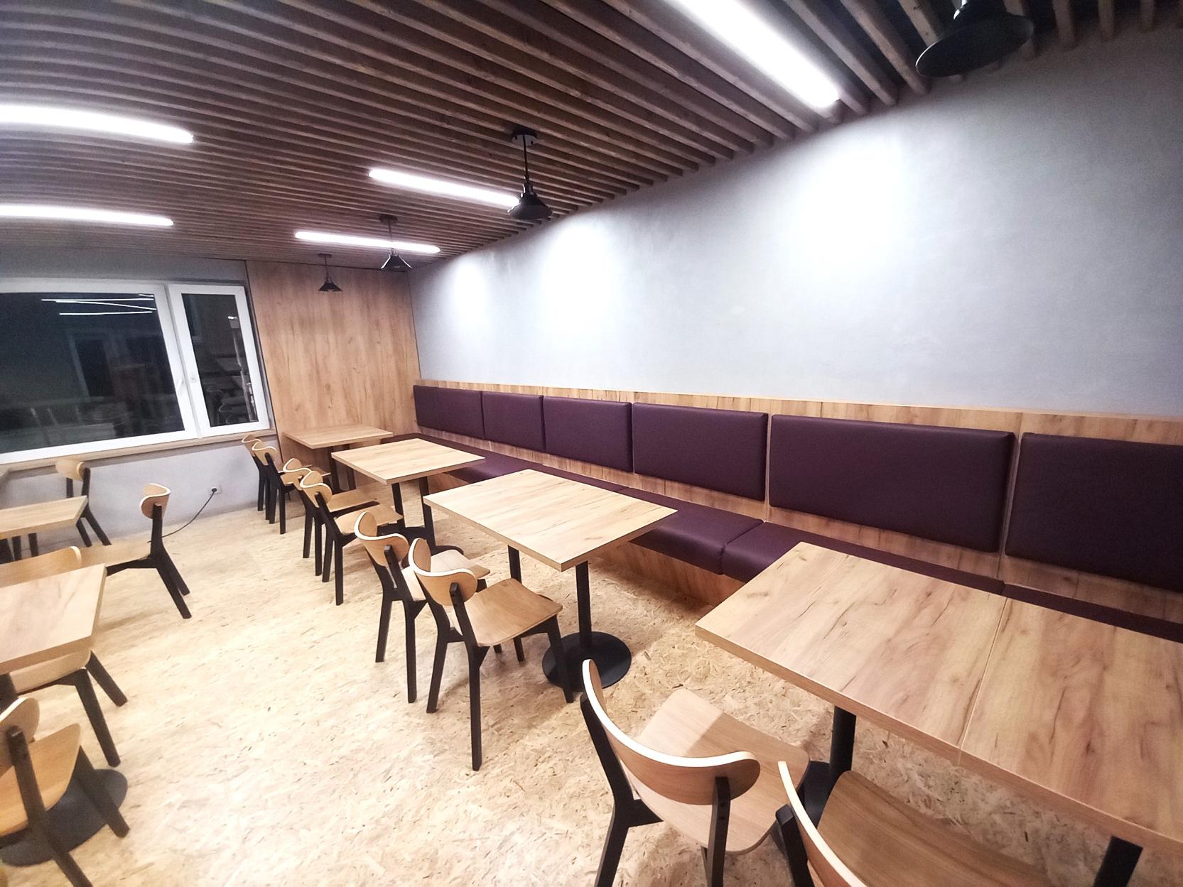 interiér restaurace